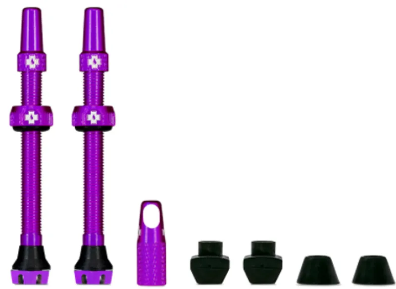 Muc Off Tubeless Valve V2 80mm Purple Aluminium
